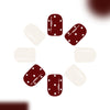 12 Sizes-24 Pcs Press On Nails C1378