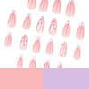 12 Sizes-24 Pcs Press On Nails JP4289