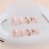 12 Sizes-24 Pcs Press On Nails R841