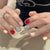 12 Sizes-24 Pcs Press On Nails R858