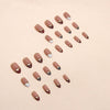 12 Sizes-24 PcsPress On Nails W280