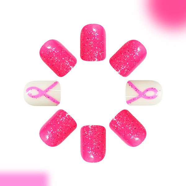 12 Sizes-24 Pcs Press On Nails C1200