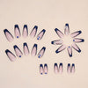 12 Sizes-24 Pcs Press On Nails Z632