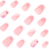 12 Sizes-24 Pcs Press On Nails JP3755