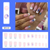12 Sizes-24 Pcs Press On Nails W521