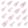 12 Sizes-24 Pcs Press On Nails JP3742