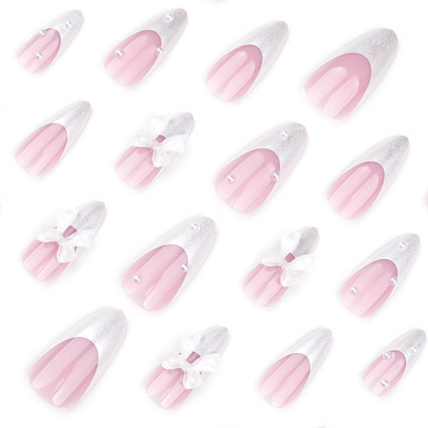 12 Sizes-24 Pcs Press On Nails JP3742