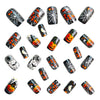 12 Sizes-24 Pcs Press On Nails Y1162