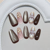 30 Pcs Press On Nails Z1285