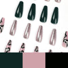 12 Sizes-24 Pcs Press On Nails JP1757