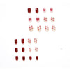 12 Sizes-24 Pcs Press On Nails JP1460