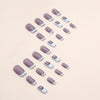 12 Sizes-24 Pcs Press On Nails W823