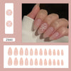 12 Sizes-24 Pcs Press On Nails Z860