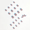 12 Sizes-24 Pcs Press On Nails JP1091