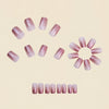 12 Sizes-24 Pcs Press On Nails Y1393