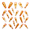 12 Sizes-24 Pcs Press On Nails Y542