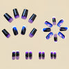12 Sizes-24 Pcs Press On Nails Y451