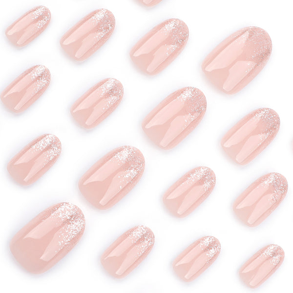 12 Sizes-24 Pcs Press On Nails JP3584