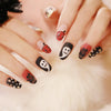 12 Sizes-24 Pcs Press On Nails JP1527