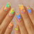 12 Sizes-24 Pcs Press On Nails Y1951