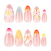 12 Sizes-24 Pcs Press On Nails JL0687