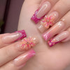 12 Sizes-24 Pcs Press On Nails BZ1417