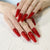 12 Sizes-24 Pcs Press On Nails JP1033