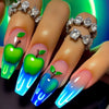 12 Sizes-24 Pcs Press On Nails Y830
