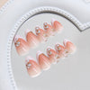 12 Sizes-24 Pcs Press On Nails W2002
