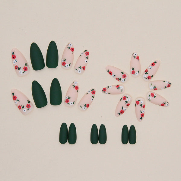 12 Sizes-24 Pcs Press On Nails W562