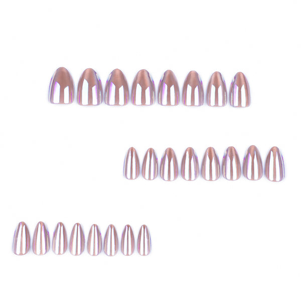 12 Sizes-24 Pcs Press On Nails DIY40