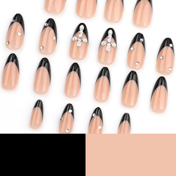12 Sizes-24 Pcs Press On Nails JP3539