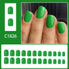 12 Sizes-24 Pcs Press On Nails C1826