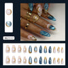 12 Sizes-24 Pcs Press On Nails W2117