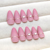 12 Sizes-24 Pcs Press On Nails Z968