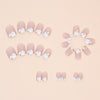 12 Sizes-24 Pcs Press On Nails W1514