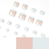 12 Sizes-24 Pcs Press On Nails JP1645