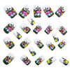 12 Sizes-24 Pcs Press On Nails Y1545