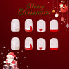 12 Sizes-24 Pcs Press On Nails C703