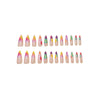 12 Sizes-24 Pcs Press On Nails Y153