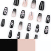 12 Sizes-24 Pcs Press On Nails JP3716
