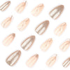 12 Sizes-24 Pcs Press On Nails JP3752