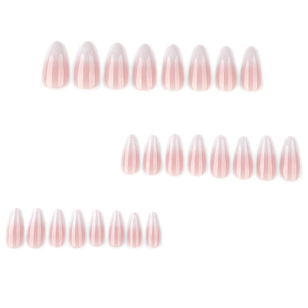 12 Sizes-24 Pcs Press On Nails JP3864