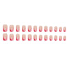 12 Sizes-24 Pcs Press On Nails W1348