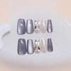 12 Sizes-24 Pcs Press On Nails MY047