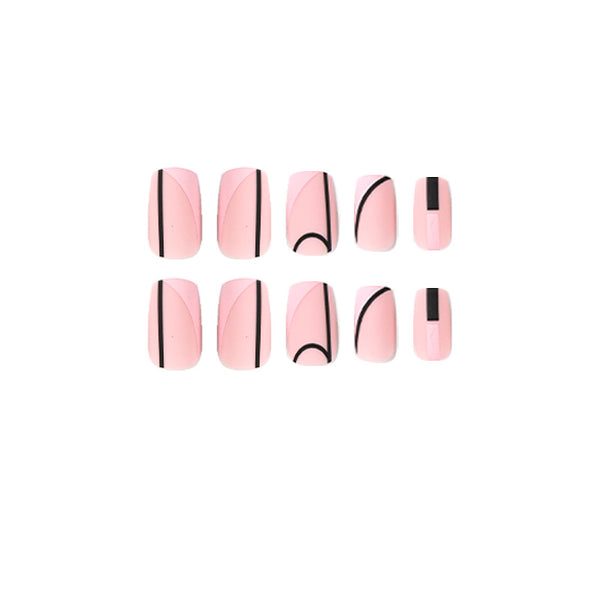 12 Sizes-24 Pcs Press On Nails JP2397