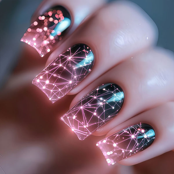 12 Sizes-24 Pcs Press On Nails Y564