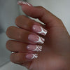 12 Sizes-24 Pcs Press On Nails JP3545