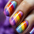 12 Sizes-24 Pcs Press On Nails Y675
