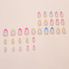 12 Sizes-24 PcsPress On NailsW1857
